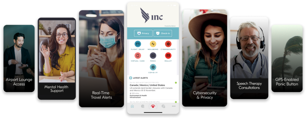 Insured Nomads - Health Insurance APP Interface